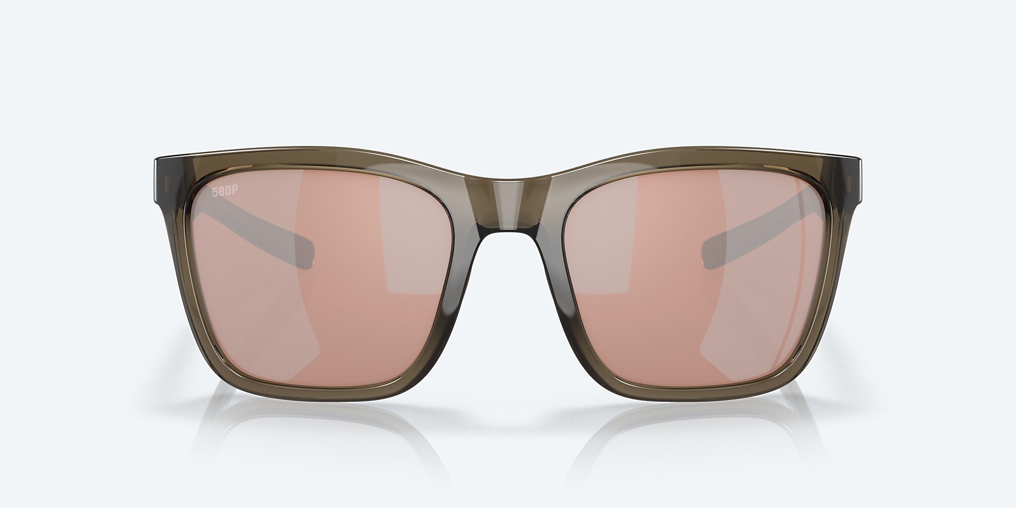 Sunglasses Costa Panga XXL (56-20) with Copper Silver Mirror lens and Shiny Taupe Crystal frame Image 2 of 7