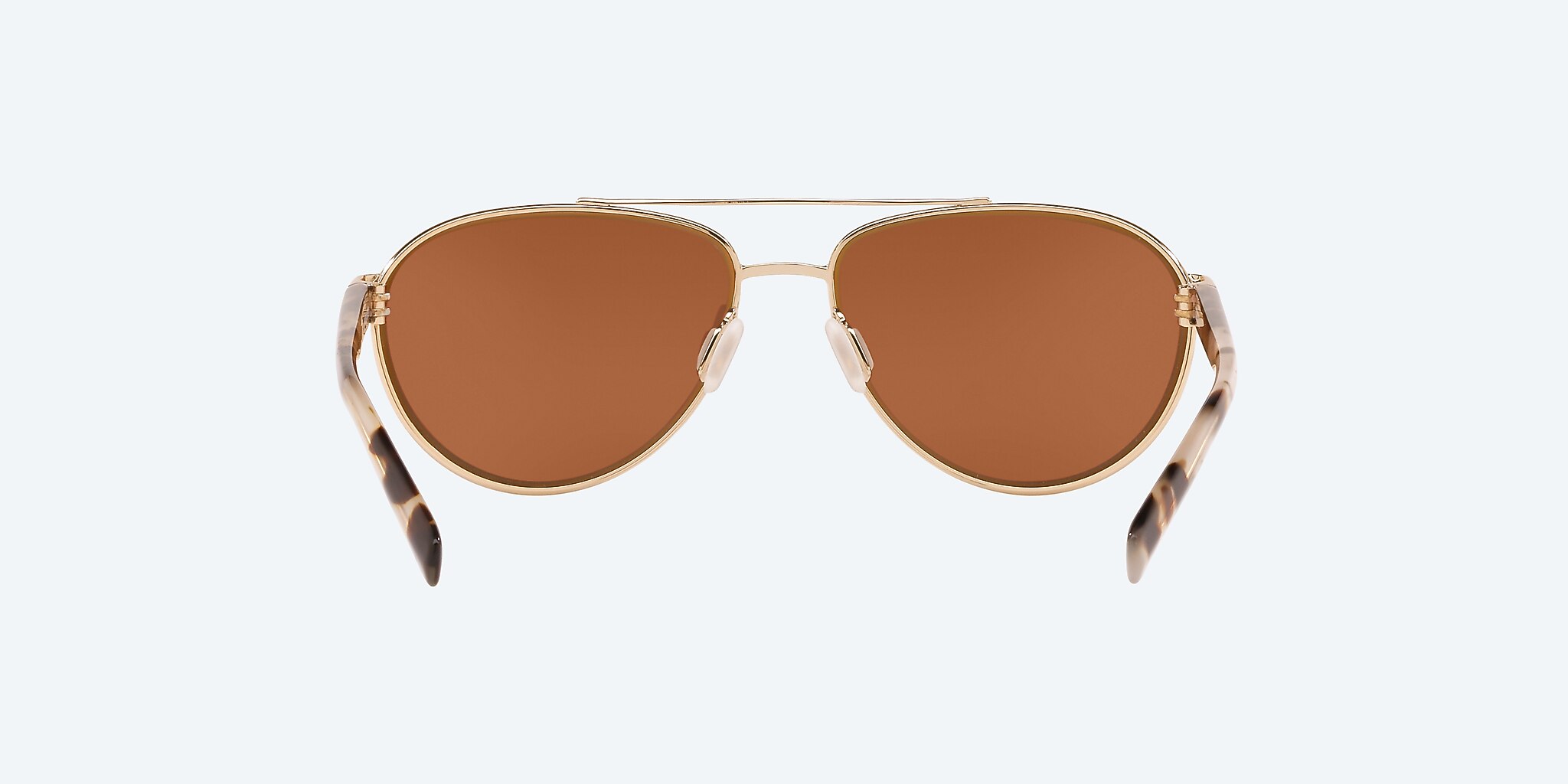 Sunglasses Costa Fernandina S (57-15) with Green Mirror lens and Brushed Gold frame Image 4 of 4