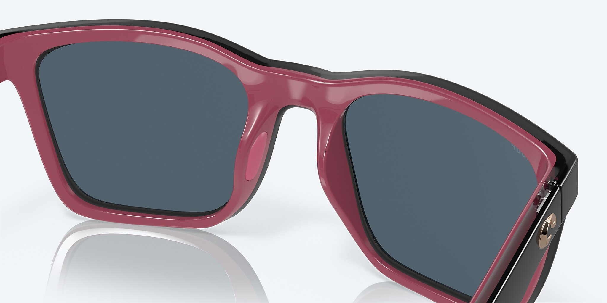 Lentes de Sol Costa Panga XXL (56-20) con Gris lente y Negro Brillante/Cristal/Fucsia montura Imagen 7 de 7