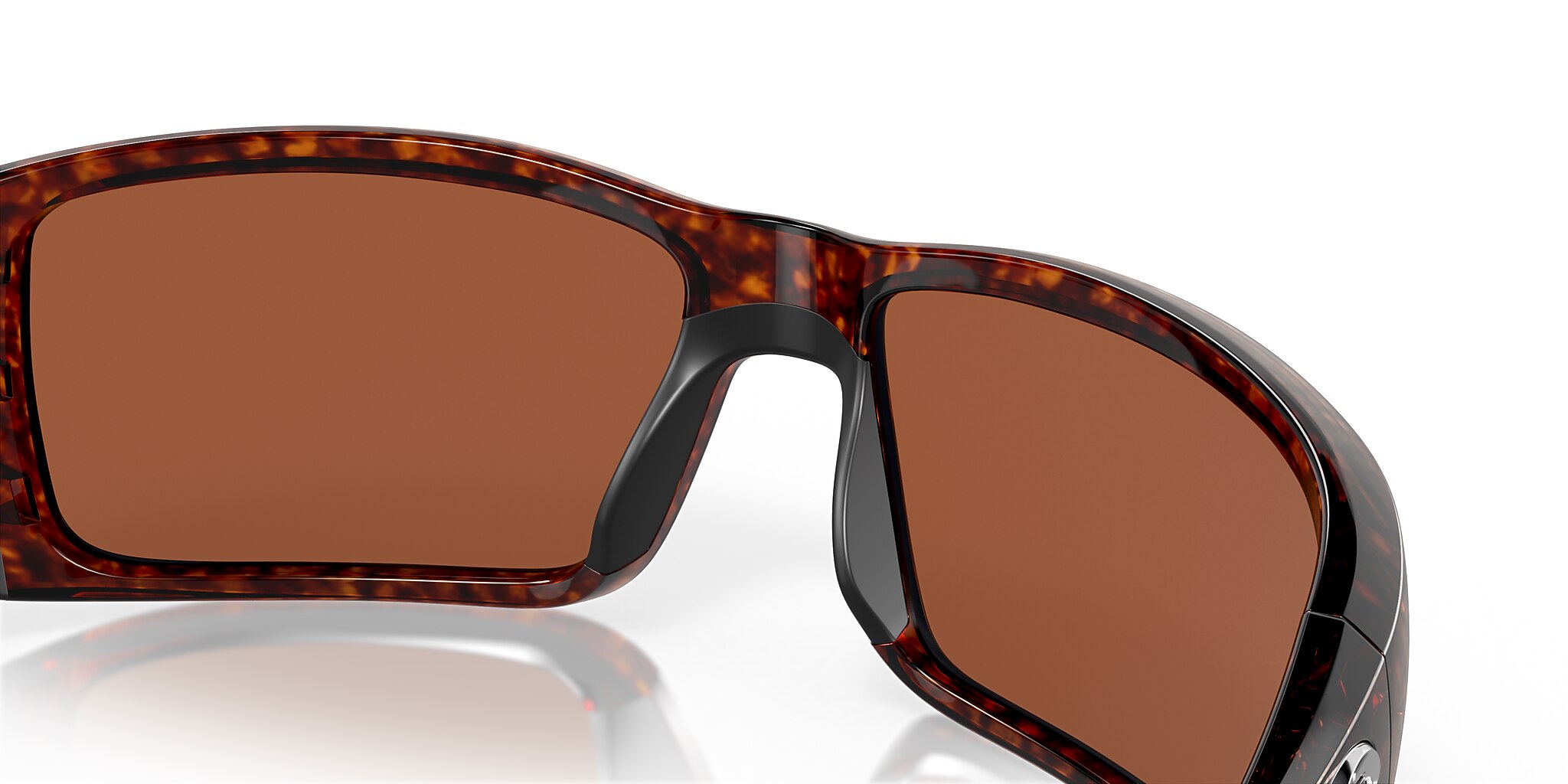 Costa Permit XL (63-16) with Green Mirror lenses and Tortoise