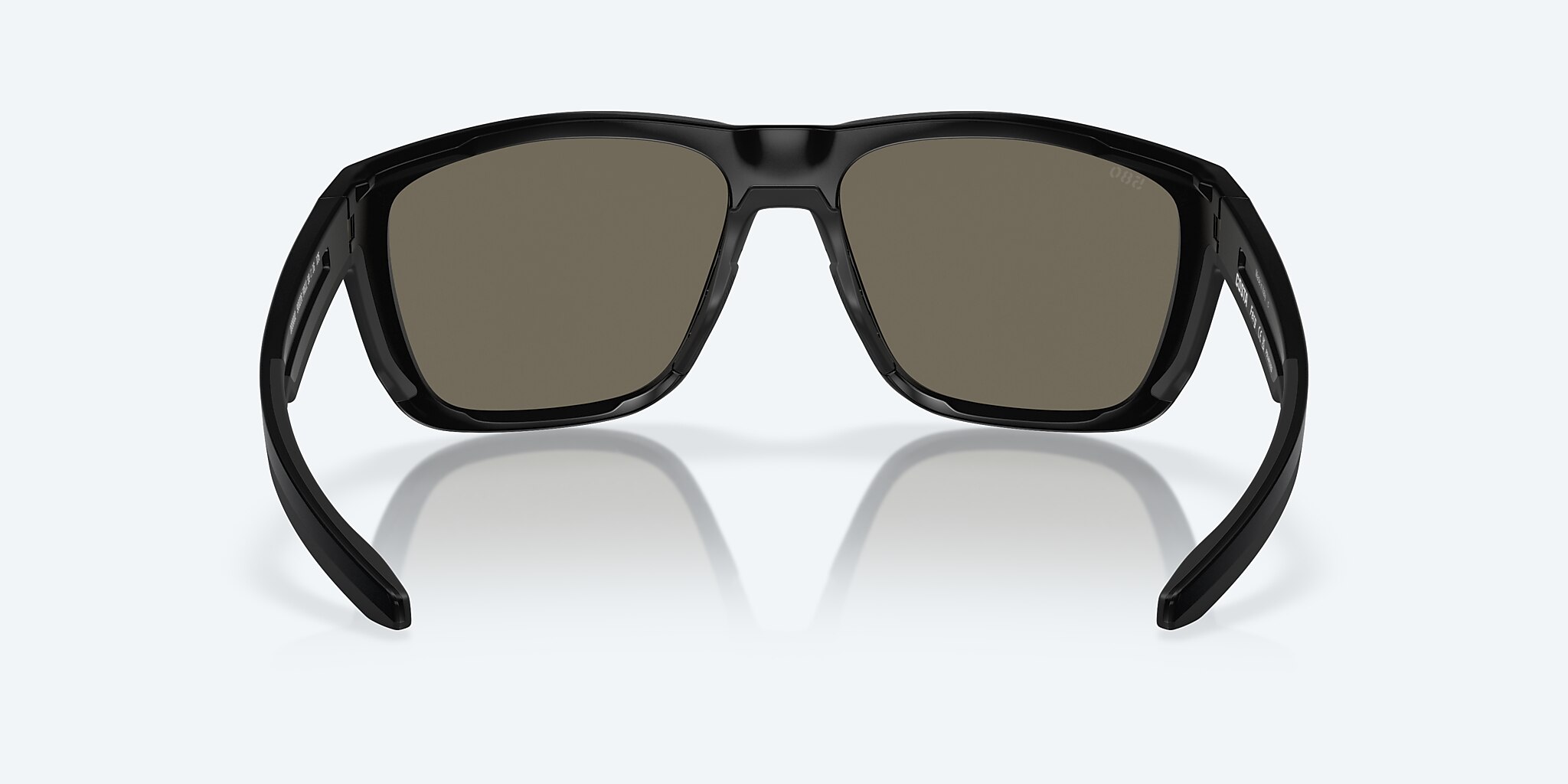 Sunglasses Costa Ferg L (59-16) with Blue Mirror lens and Matte Black frame Image 4 of 7