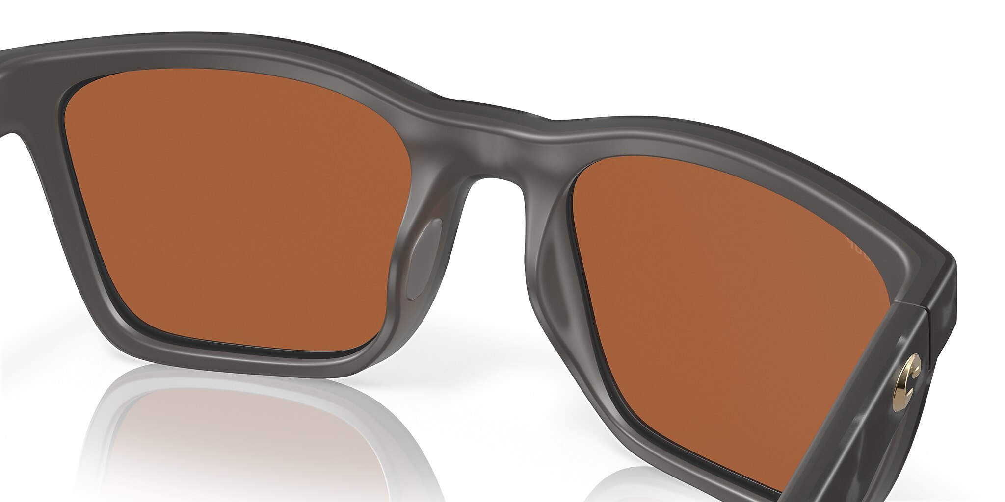 Costa Panga XXL (56-20) with Green Mirror lenses and Matte Gray
