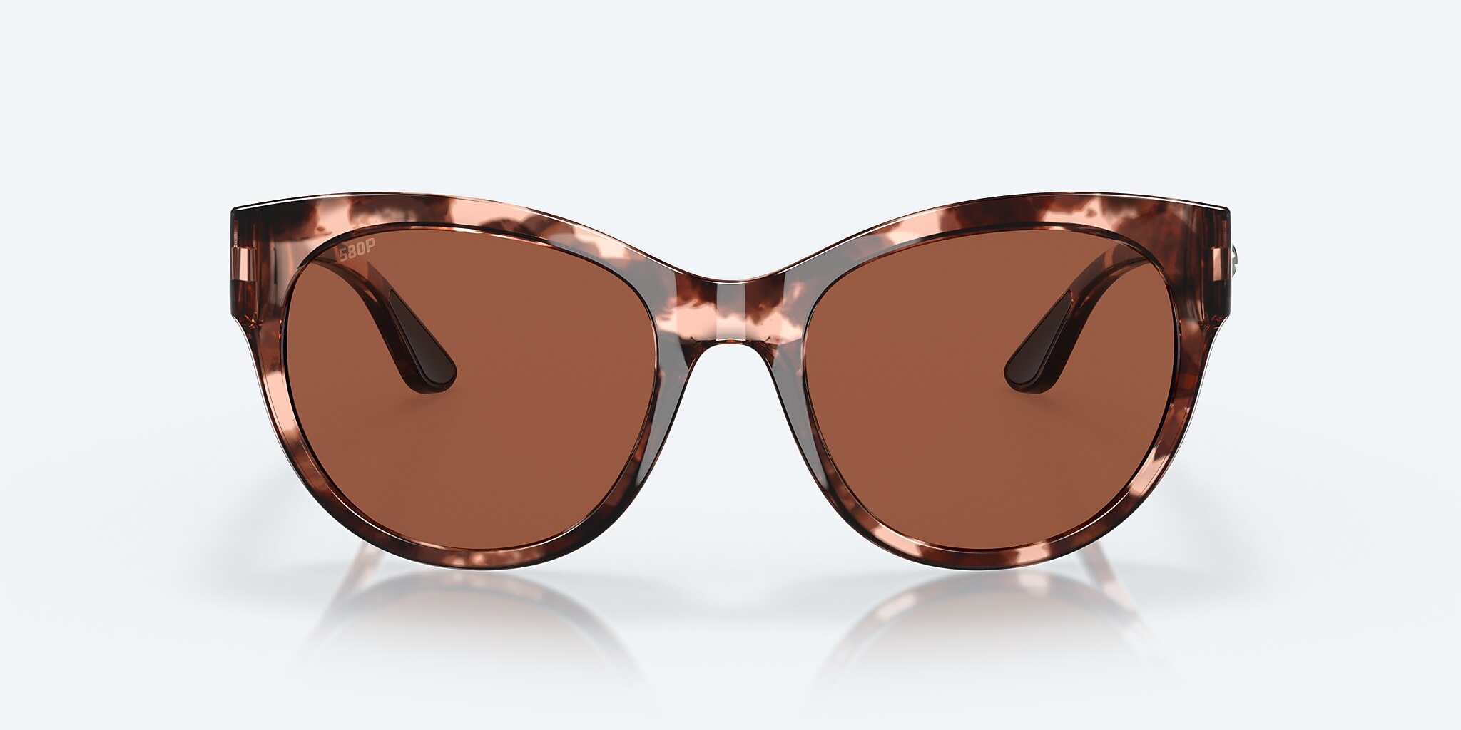 Sunglasses Costa Maya XL (55-19) with Copper lens and Shiny Coral Tortoise frame Image 2 of 7