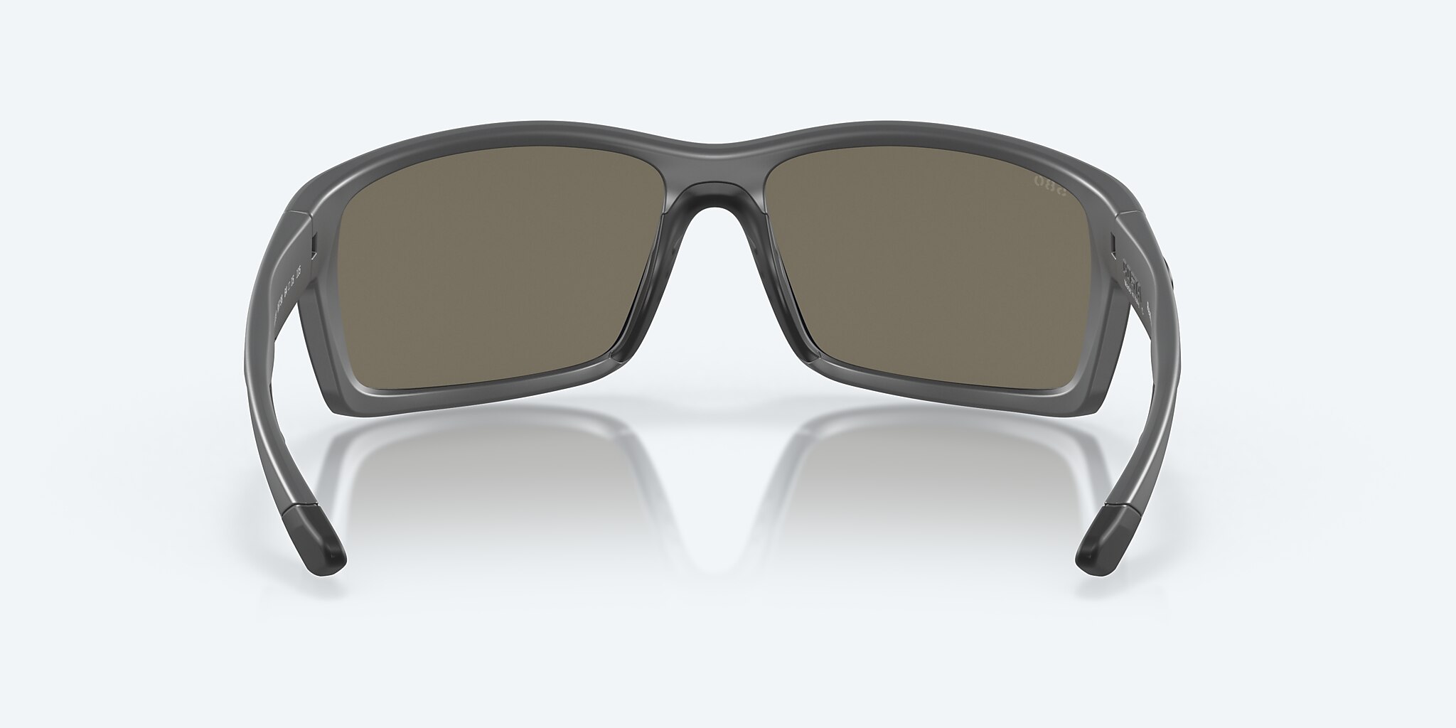 Sunglasses Costa Reefton XL (64-15) with Blue Mirror lens and Matte Gray frame Image 4 of 7
