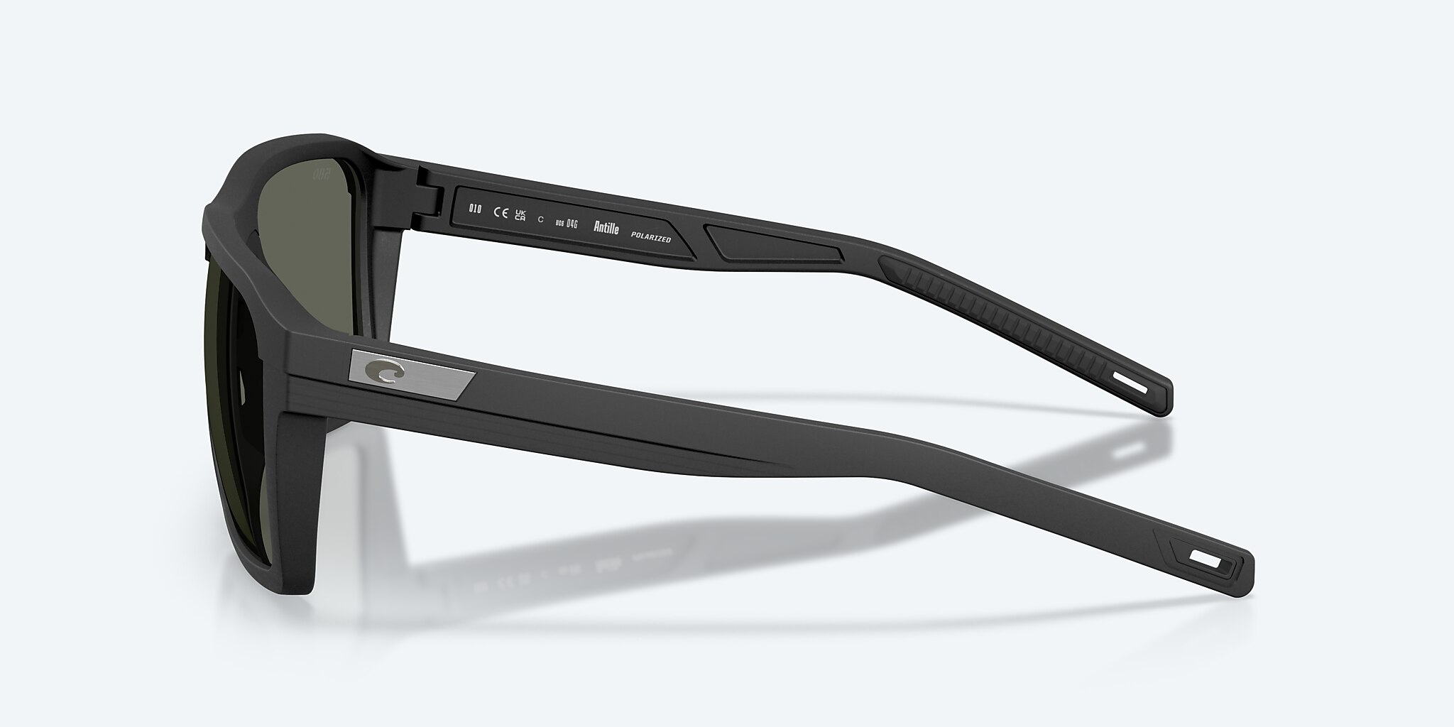 Sunglasses Costa Antille L (58-17) with Gray lens and Netplus Black frame Image 3 of 8