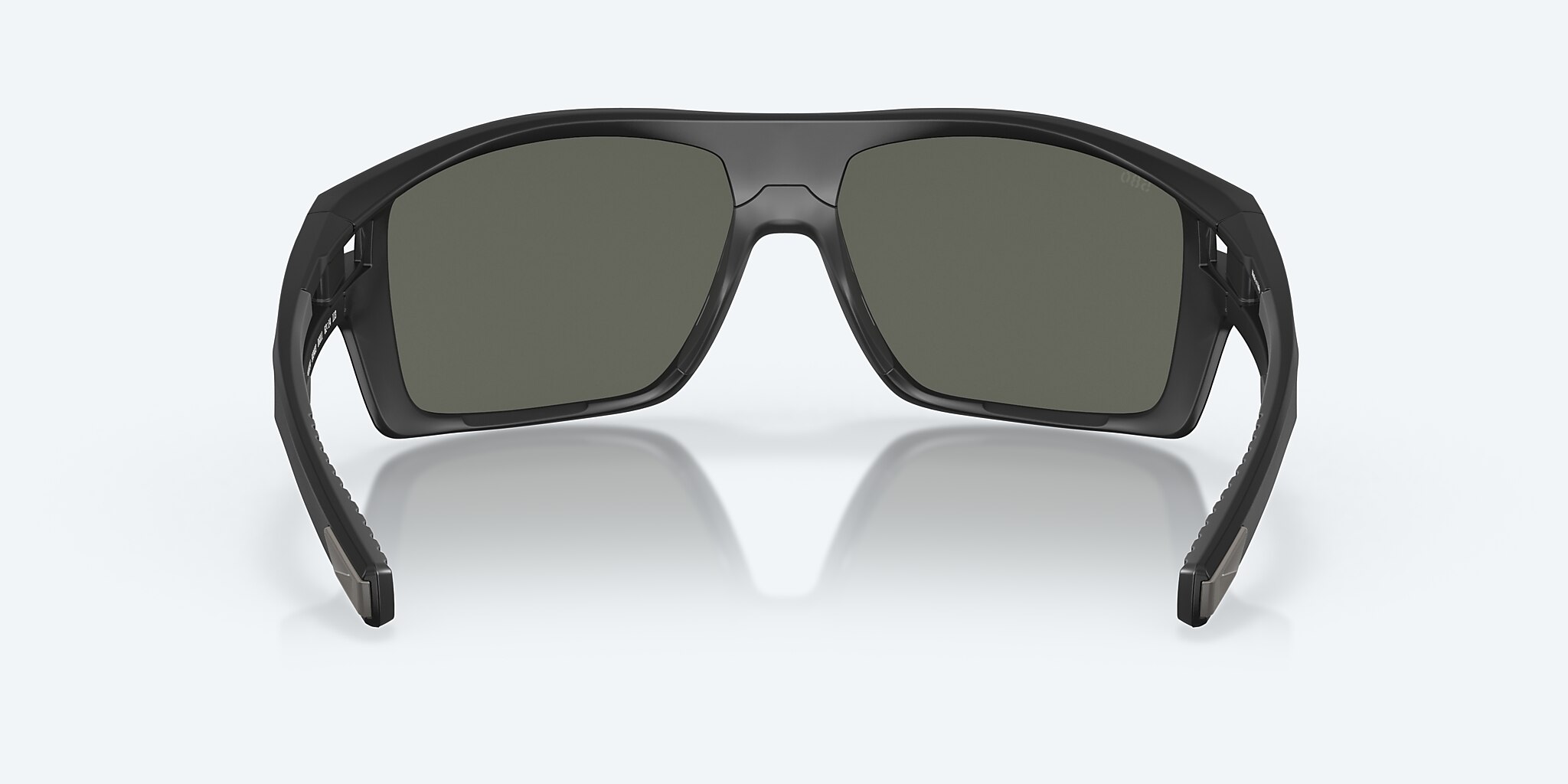 Sunglasses Costa Diego XL (62-14) with Gray Silver Mirror lens and Matte Black frame Image 4 of 8