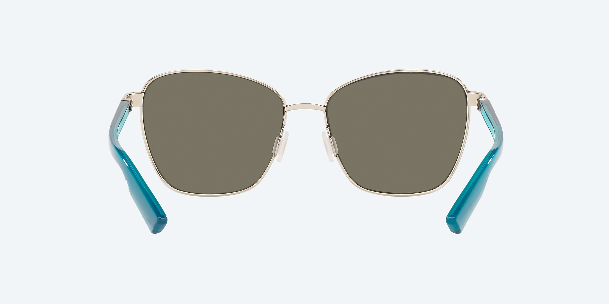 Sunglasses Costa Paloma XL (58-16) with Blue Mirror lens and Brushed Silver frame Image 4 of 4