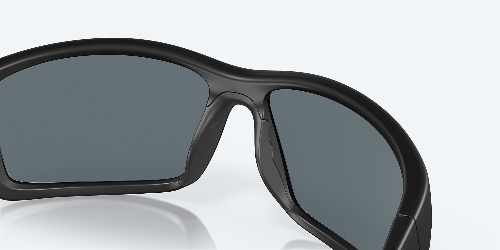 Sunglasses Costa Reefton XL (64-15) with Blue Mirror lens and Blackout frame Image 7 of 7