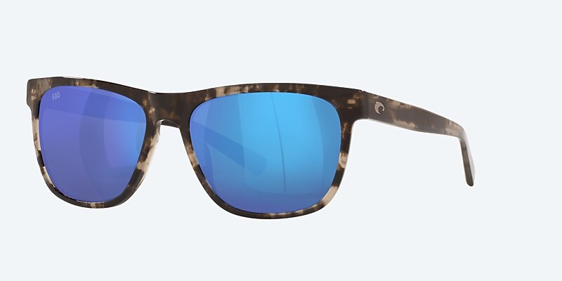 Sunglasses Costa Apalach XL (60-17) with Blue Mirror lens and Shiny Black Kelp frame Image 1 of 4