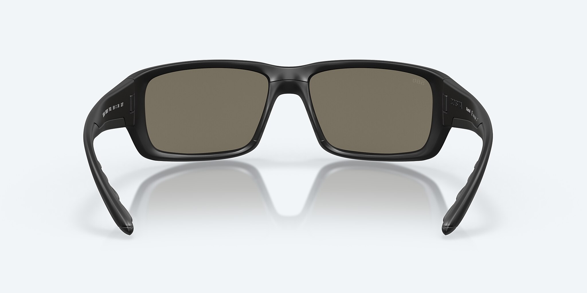 Sunglasses Costa Fantail M (59-14) with Blue Mirror lens and Blackout frame Image 4 of 7