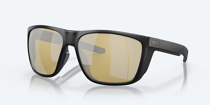 Sunglasses Costa Ferg XL XXL (62-16) with Sunrise Silver Mirror lens and Matte Black frame Image 1 of 8