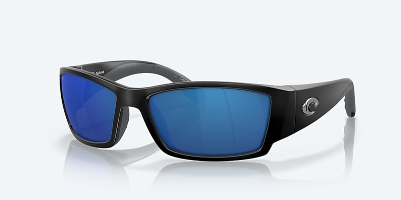 Sunglasses Costa Corbina L (61-18) with Blue Mirror lens and Matte Black frame Image 1 of 7