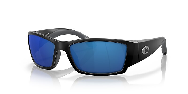 Costa Corbina L (61-18) with Blue Mirror lenses and Matte Black