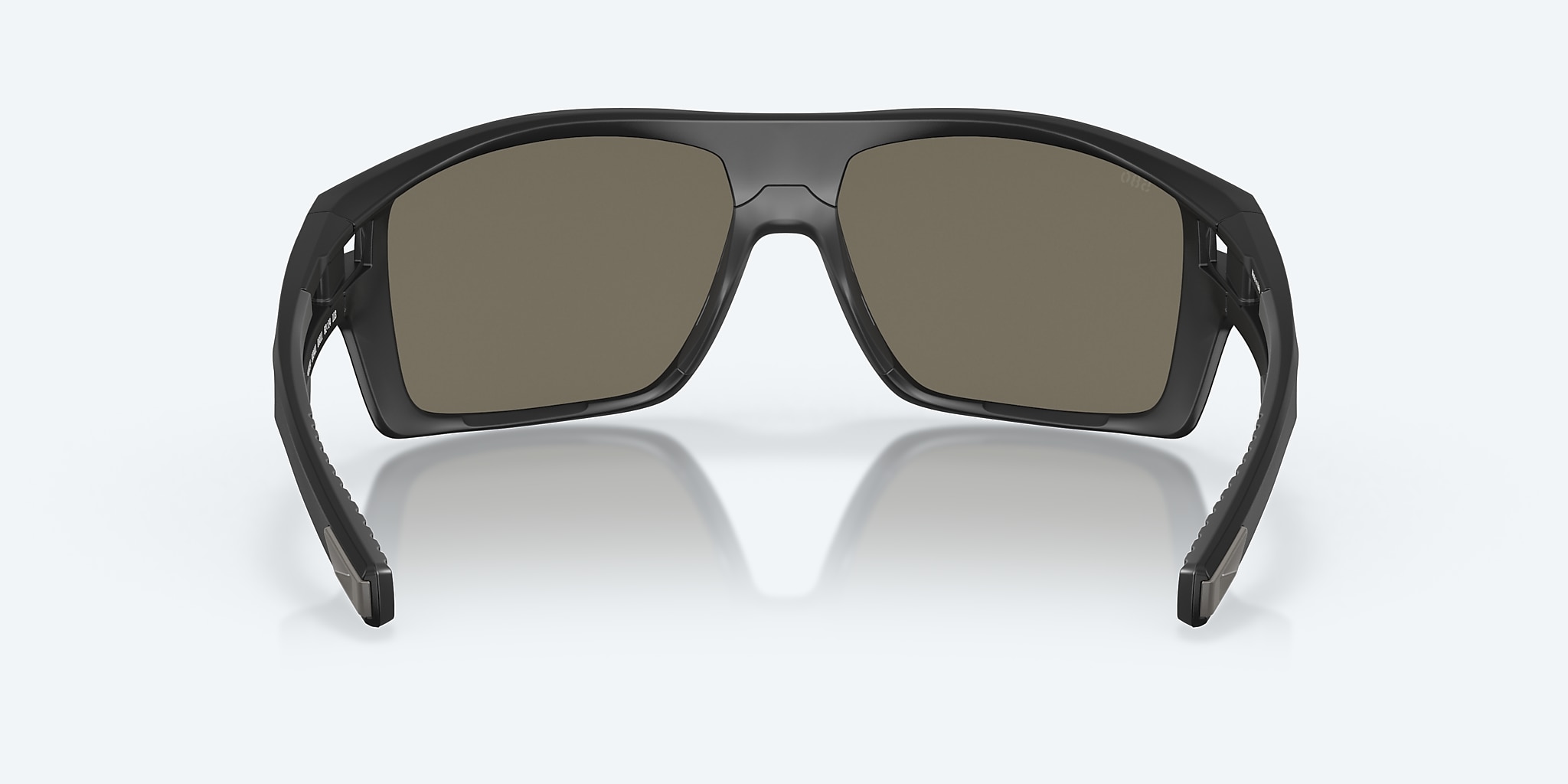 Sunglasses Costa Diego XL (62-14) with Blue Mirror lens and Matte Black frame Image 4 of 8
