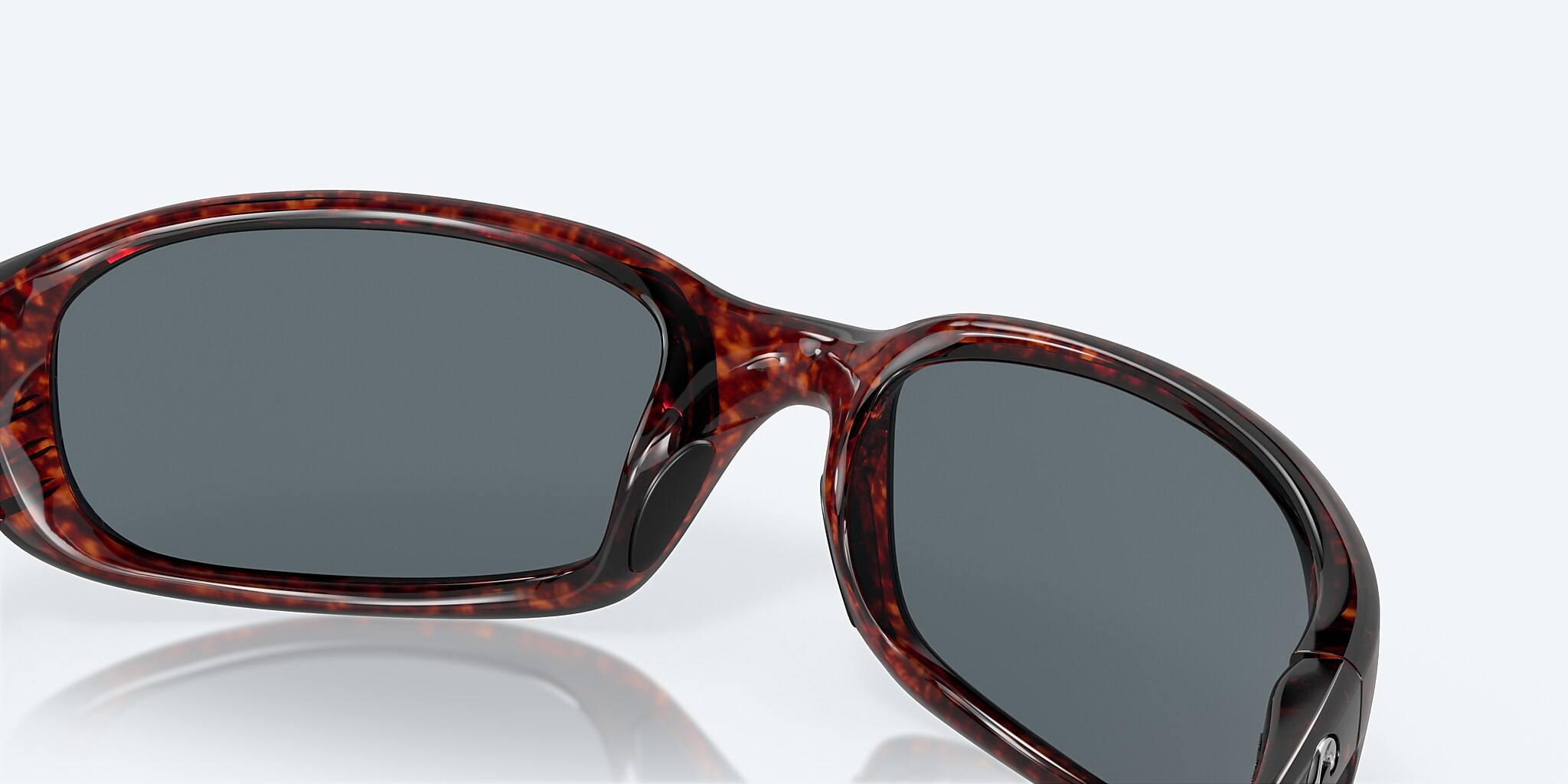 Sunglasses Costa Brine S (59-18) with Blue Mirror lens and Tortoise frame Image 7 of 7