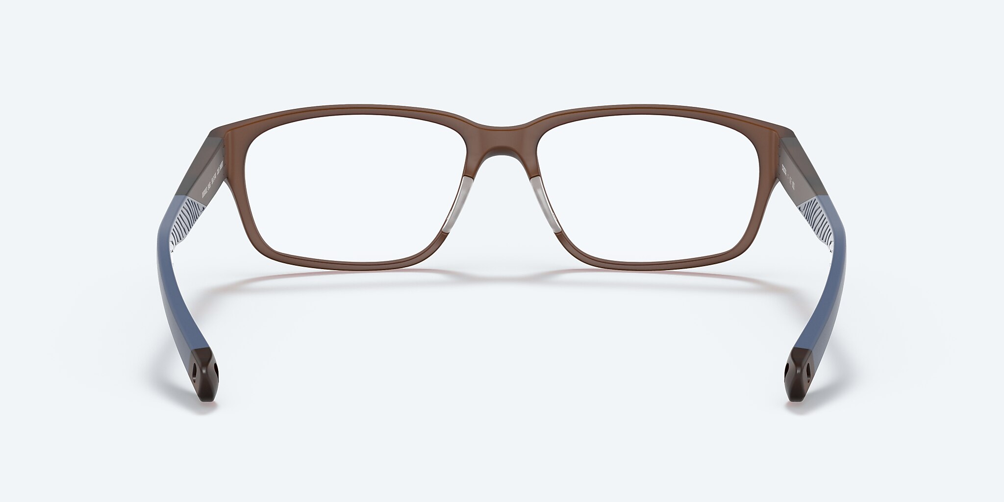 Eyeglasses Costa Ocean Ridge 320 L (56-17) with Demo Lens lens and Translucent Dark Brown frame Image 4 of 5