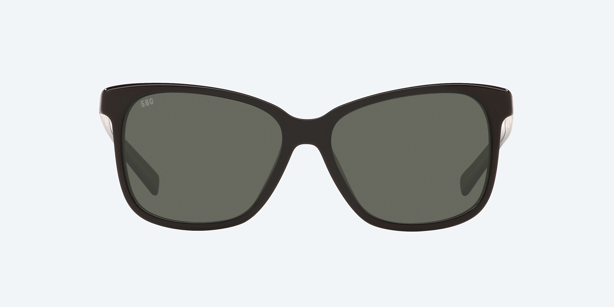Sunglasses Costa May M (57-15) with Gray lens and Shiny Black frame Image 2 of 4