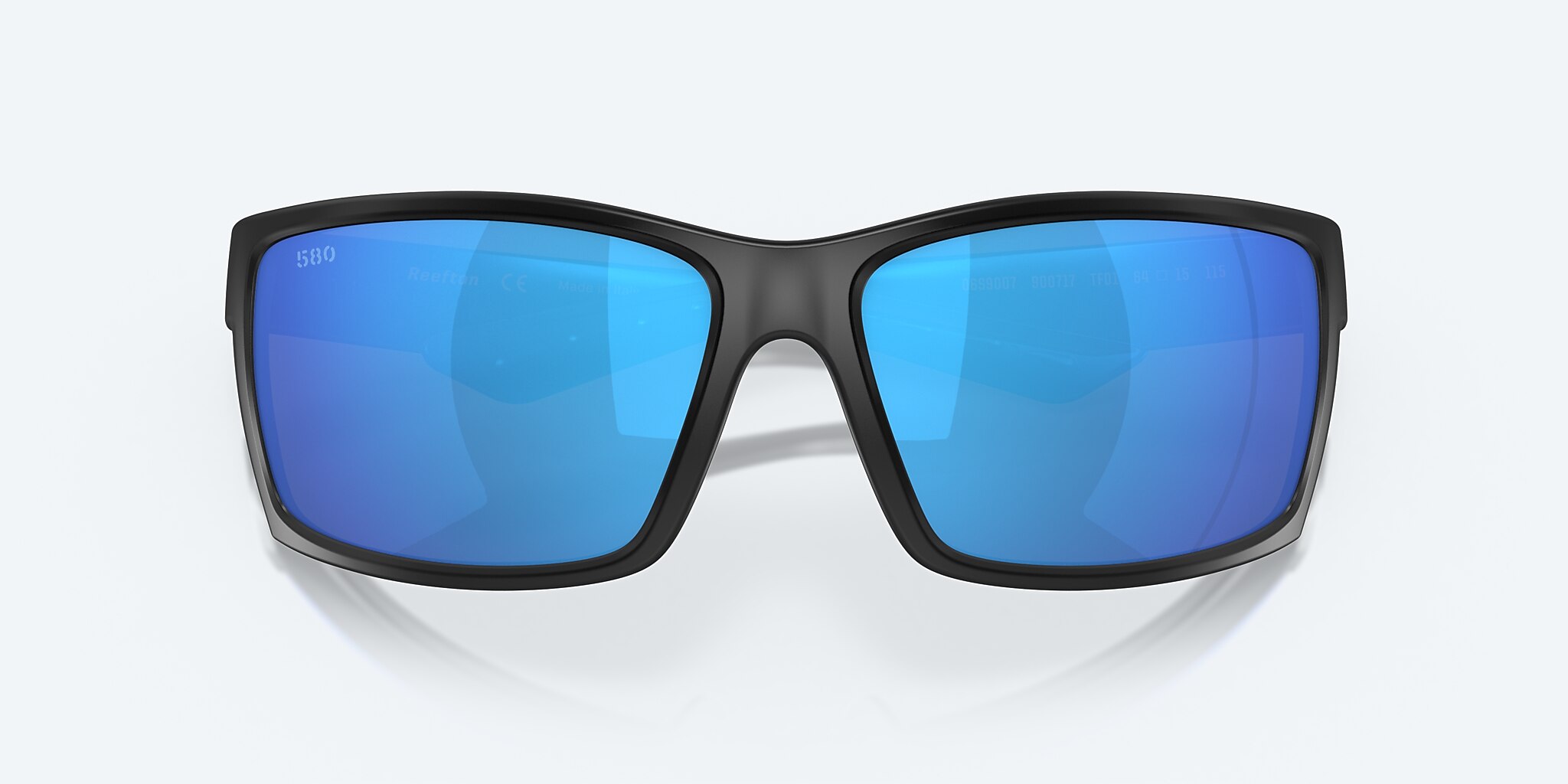 Sunglasses Costa Reefton XL (64-15) with Blue Mirror lens and Blackout frame Image 5 of 7
