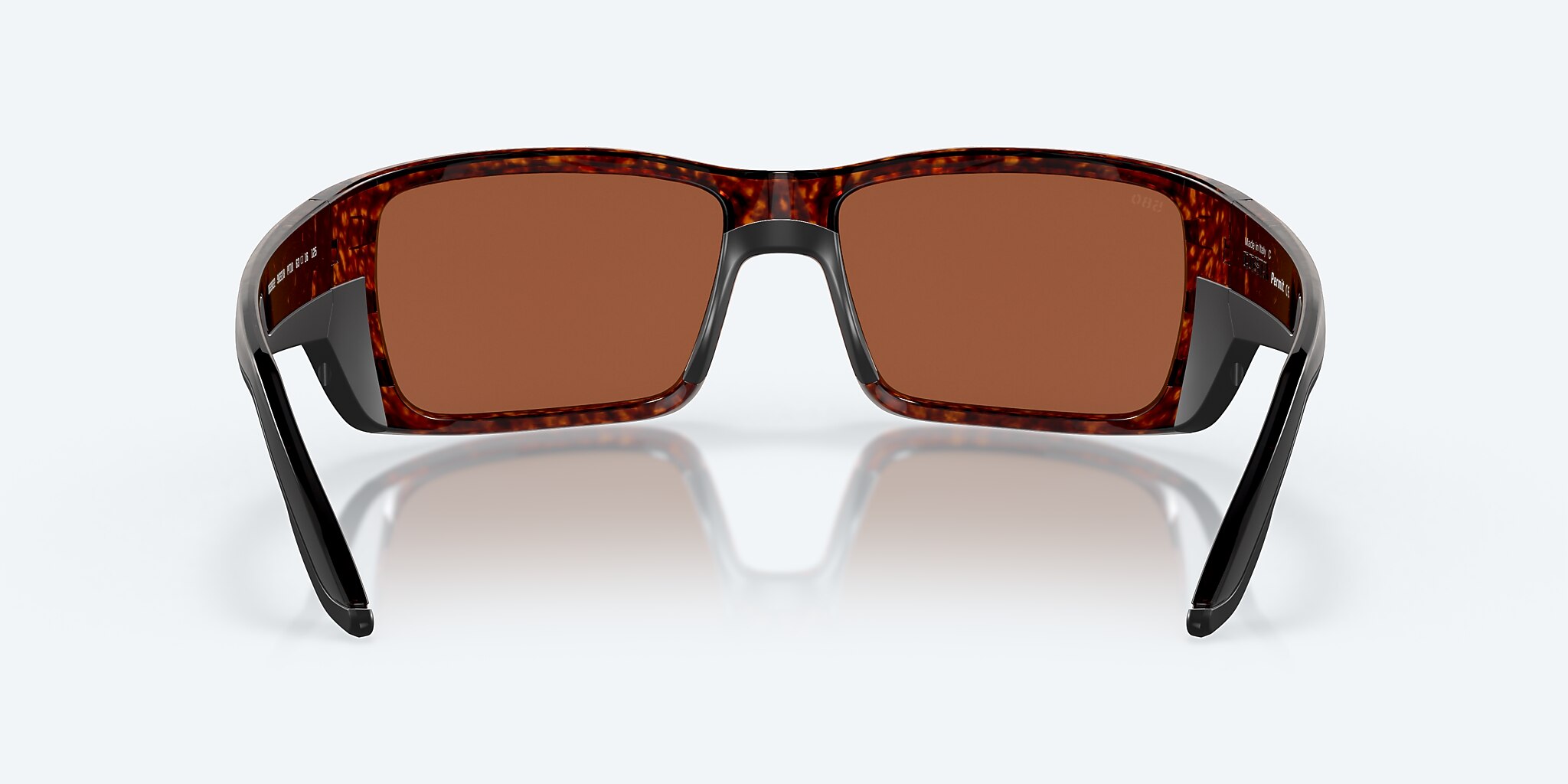 Gafas de sol Costa Permit XL (63-16) con Verde Espejado lente y Carey montura Imagen 4 de 7