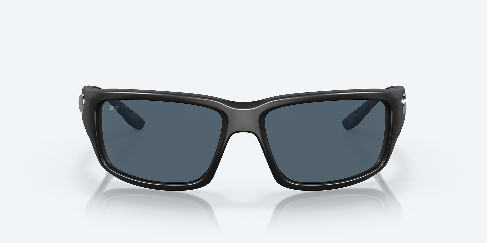 Sunglasses Costa Fantail M (59-14) with Gray lens and Matte Black frame Image 2 of 7