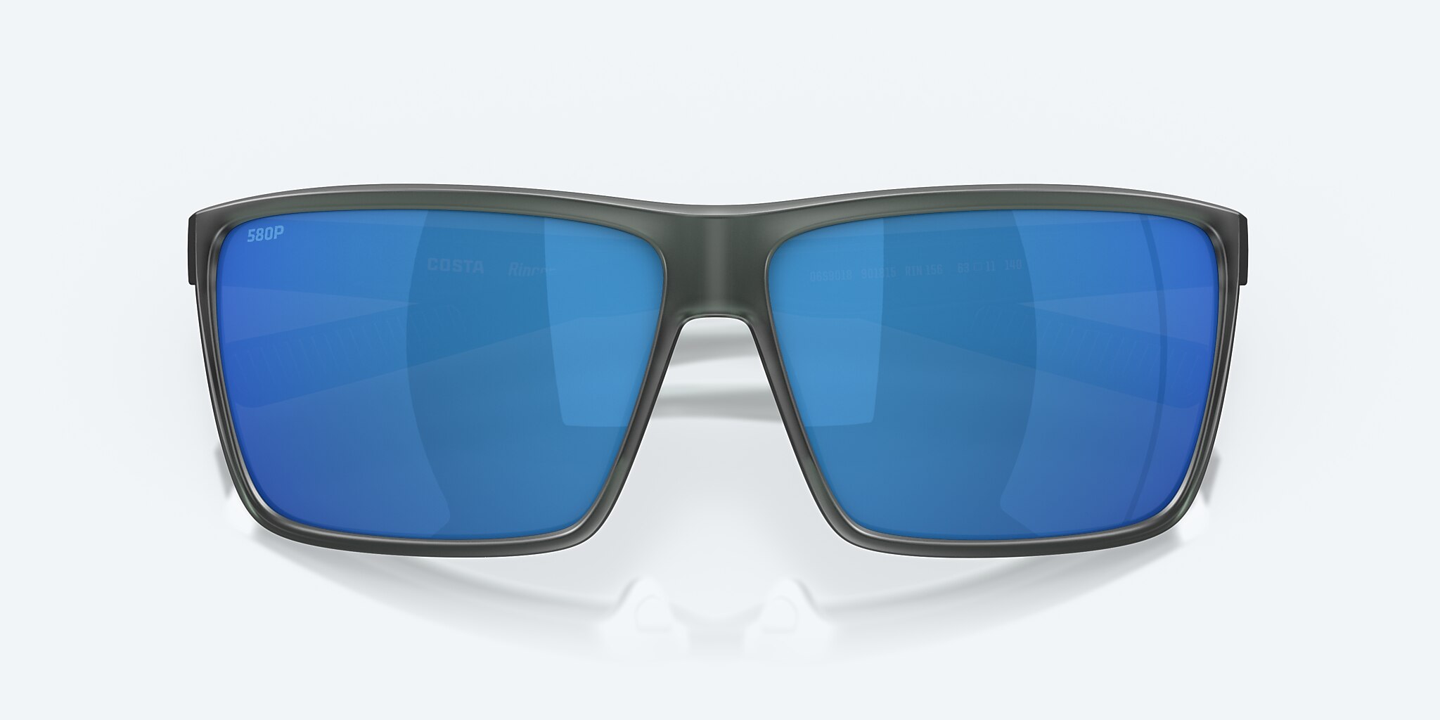 Sunglasses Costa Rincon L (63-11) with Blue Mirror lens and Matte Smoke Crystal frame Image 5 of 7