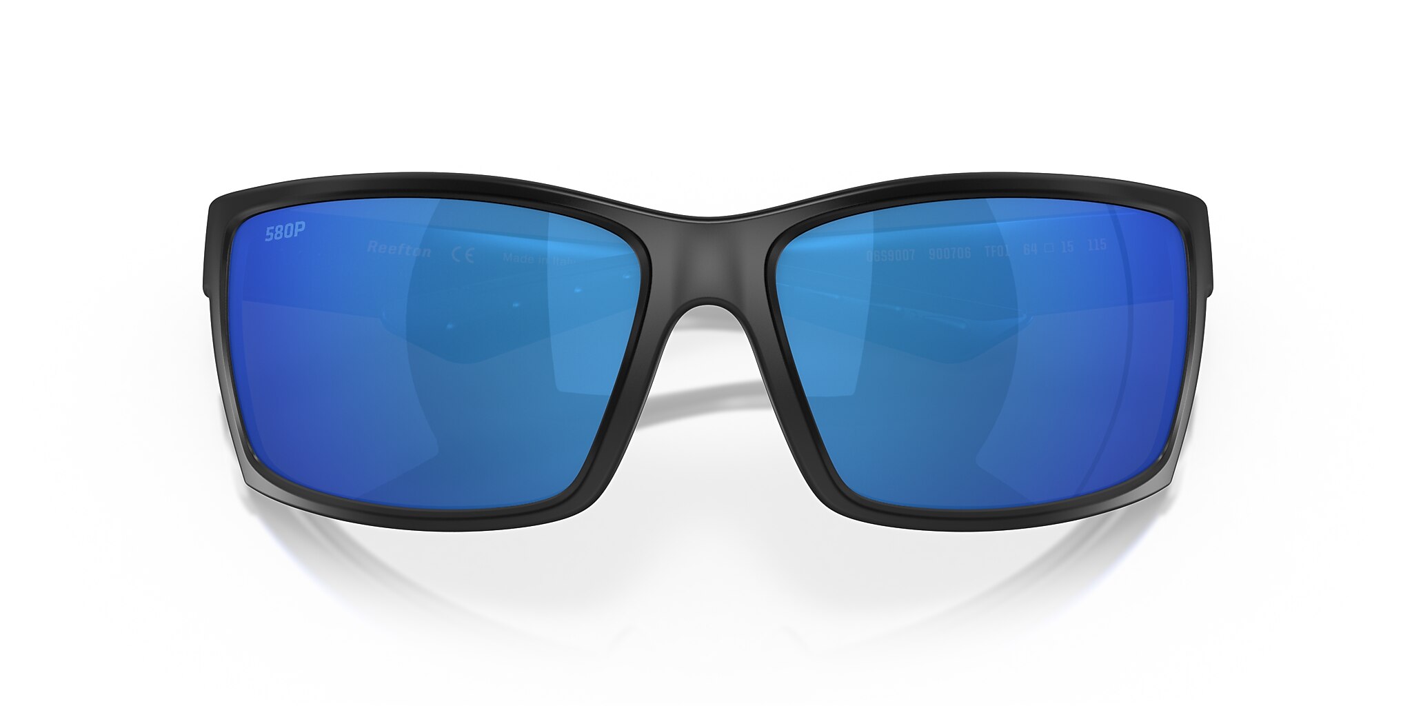 Costa Reefton XL (64-15) with Blue Mirror lenses and Blackout