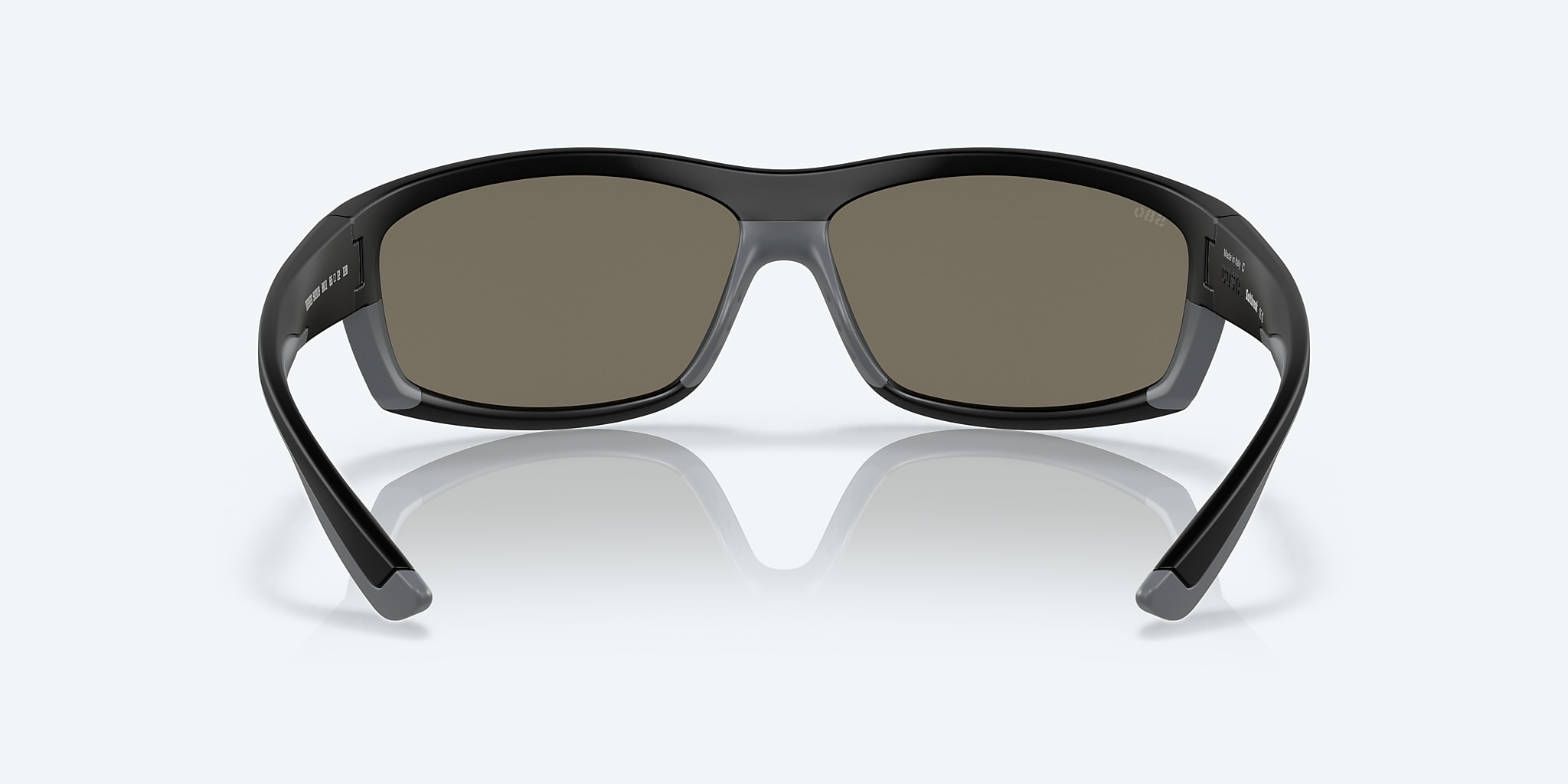 Lunettes de soleil Costa Saltbreak L (65-12) avec Effet miroir bleu verre et Noir mat monture Image 4 de 7