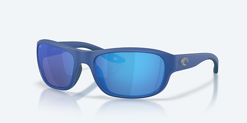 Sunglasses Costa Clipperton M (58-18) with Blue Mirror lens and Matte Chesapeake Blue frame Image 1 of 7