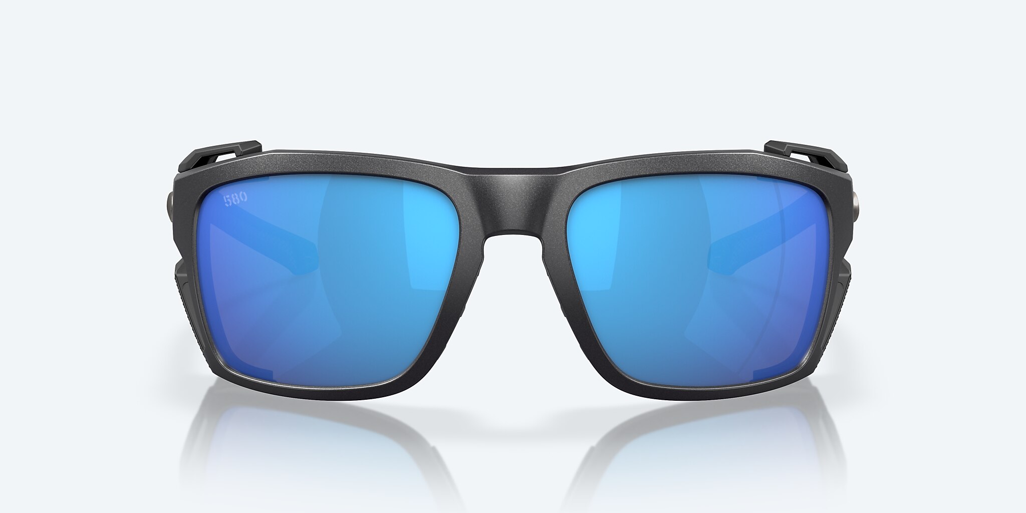Sunglasses Costa King Tide 8 L (60-18) with Blue Mirror lens and Black Pearl frame Image 2 of 8