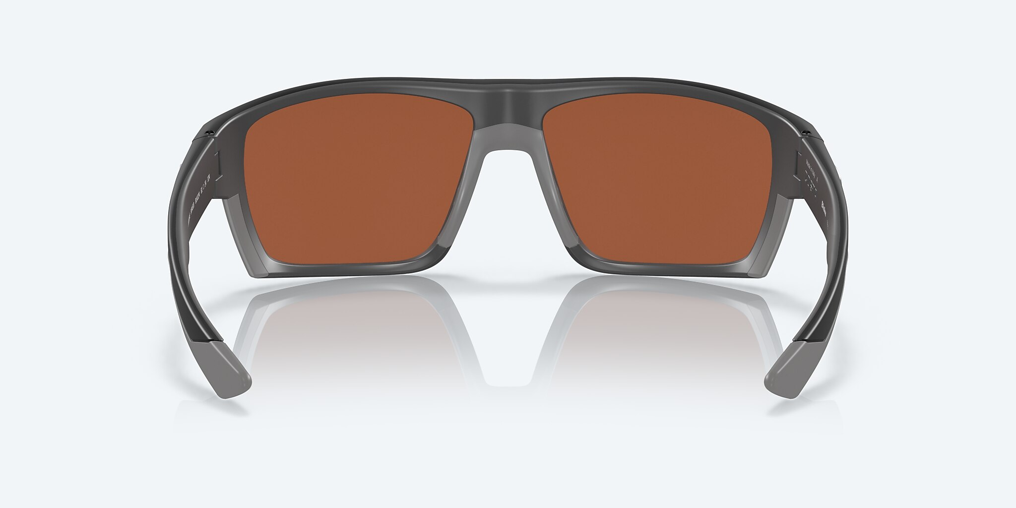 Sunglasses Costa Bloke XL (61-14) with Green Mirror lens and Matte Black frame Image 4 of 7
