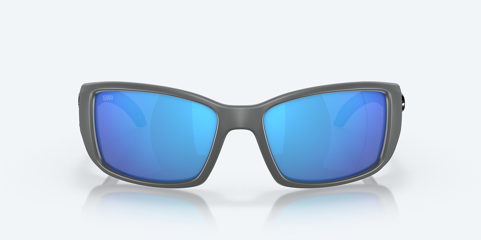 Sunglasses Costa Blackfin L (62-17) with Blue Mirror lens and Matte Gray frame Image 2 of 7