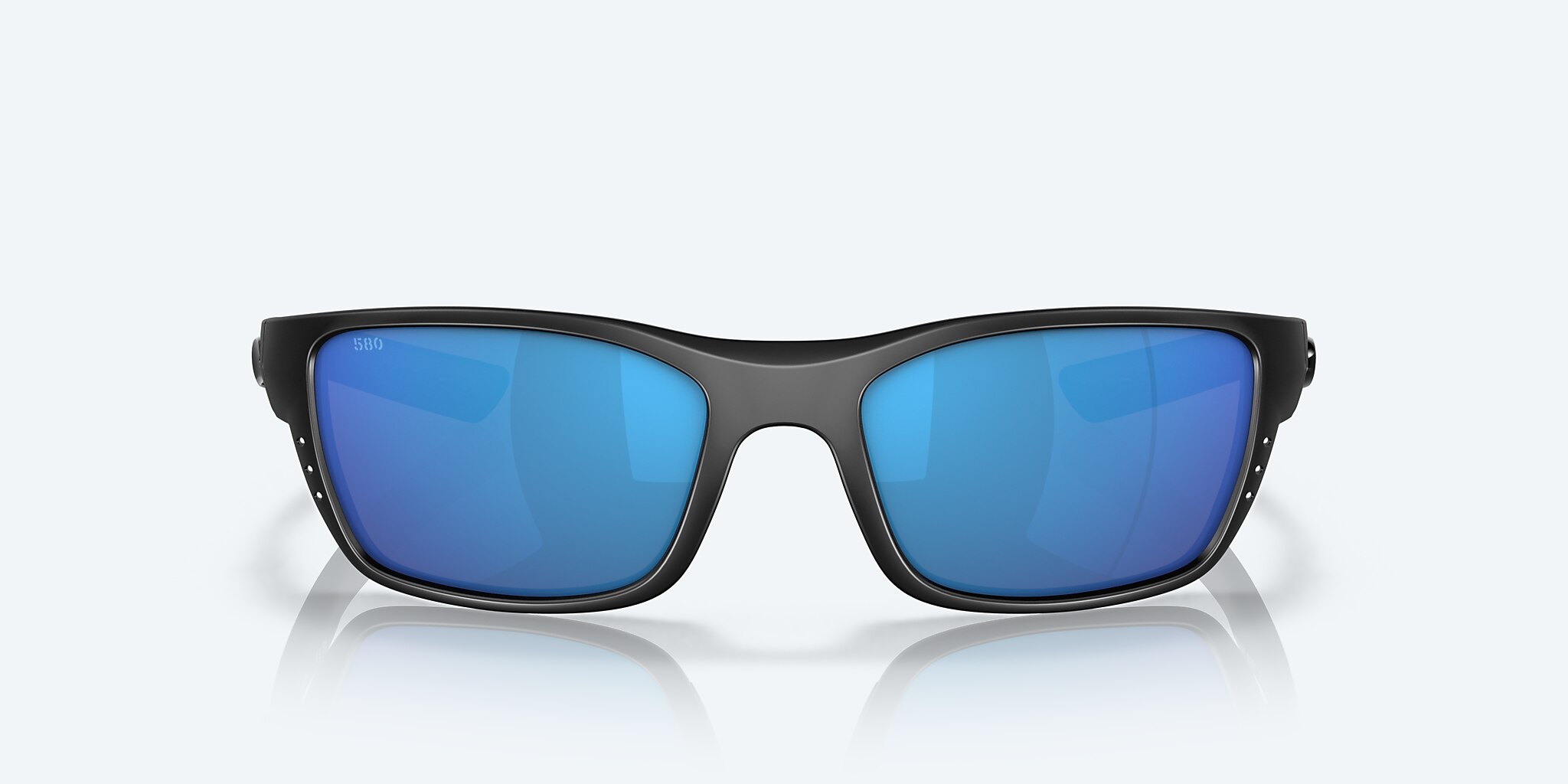 Sunglasses Costa Whitetip M (58-18) with Blue Mirror lens and Blackout frame Image 2 of 7