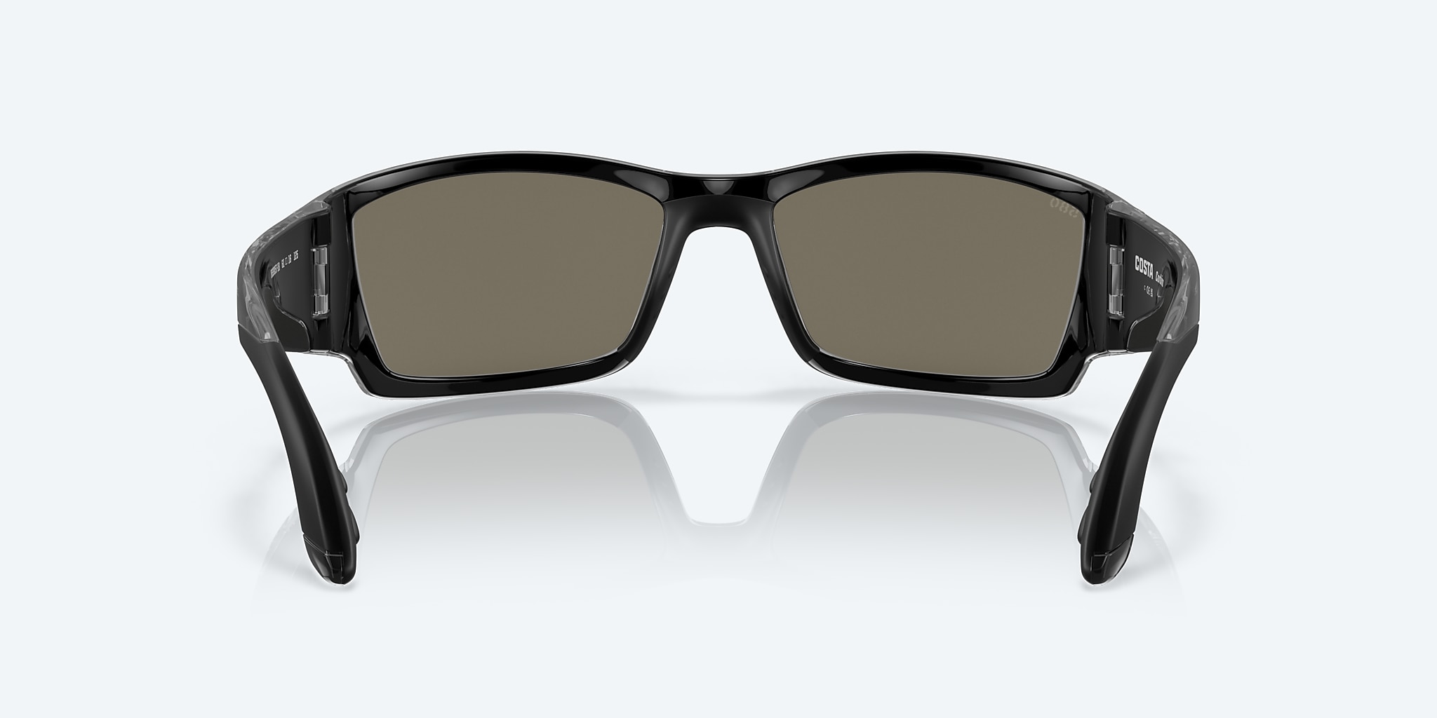 Sunglasses Costa Corbina L (61-18) with Blue Mirror lens and Silver frame Image 4 of 7