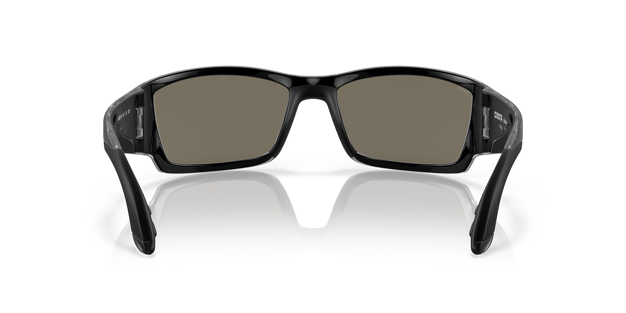 Costa Corbina L (61-18) with Blue Mirror lenses and Silver frame