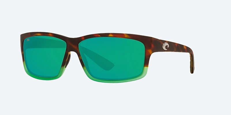 Lunettes de soleil Costa Cut L (60-10) avec Effet miroir Vert verre et Dégradé écaille de tortue vert mat monture Image 1 de 4