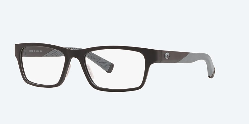 Eyeglasses Costa Ocean Ridge 310 M (53-17) with Demo Lens lens and Matte Black/Gray Rubber frame Image 1 of 4