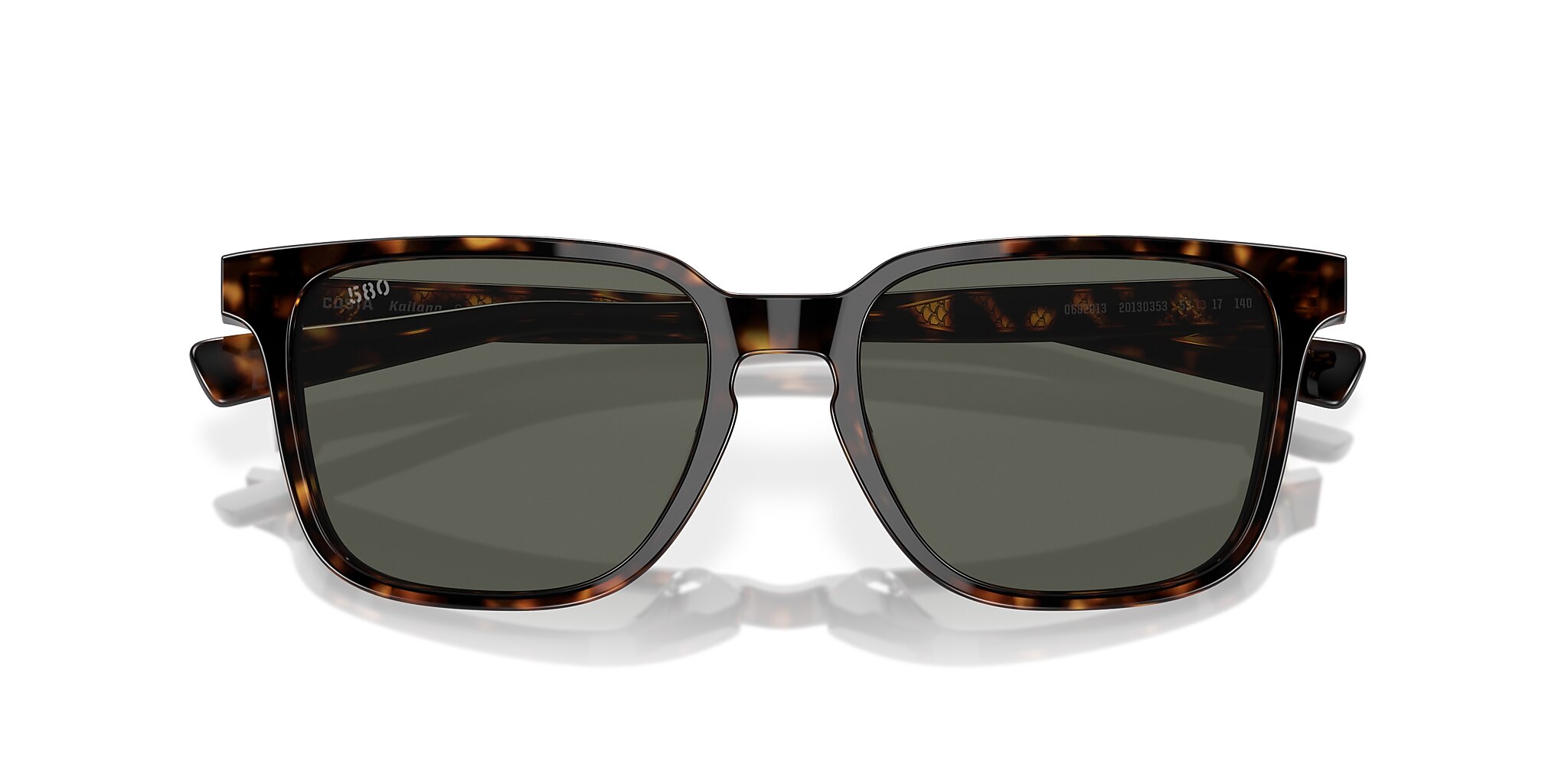 Costa Kailano S (53-17) with Gray lenses and Tortoise frame