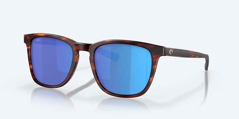 Sunglasses Costa Sullivan M (53-19) with Blue Mirror lens and Matte Tortoise frame Image 1 of 8