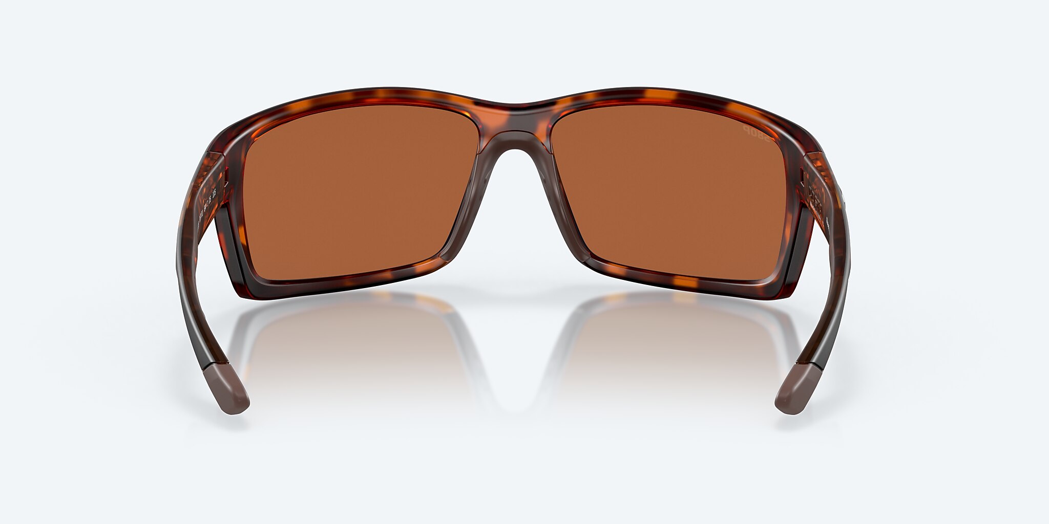 Sunglasses Costa Reefton XL (64-15) with Green Mirror lens and Retro Tortoise frame Image 4 of 7