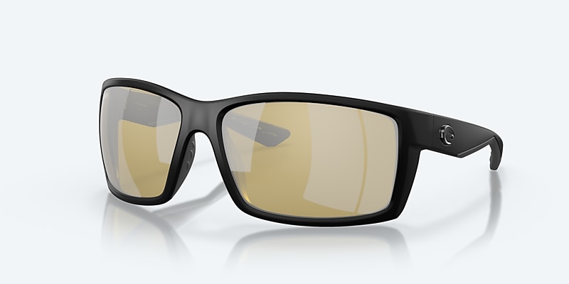 Sunglasses Costa Reefton XL (64-15) with Sunrise Silver Mirror lens and Blackout frame Image 1 of 7