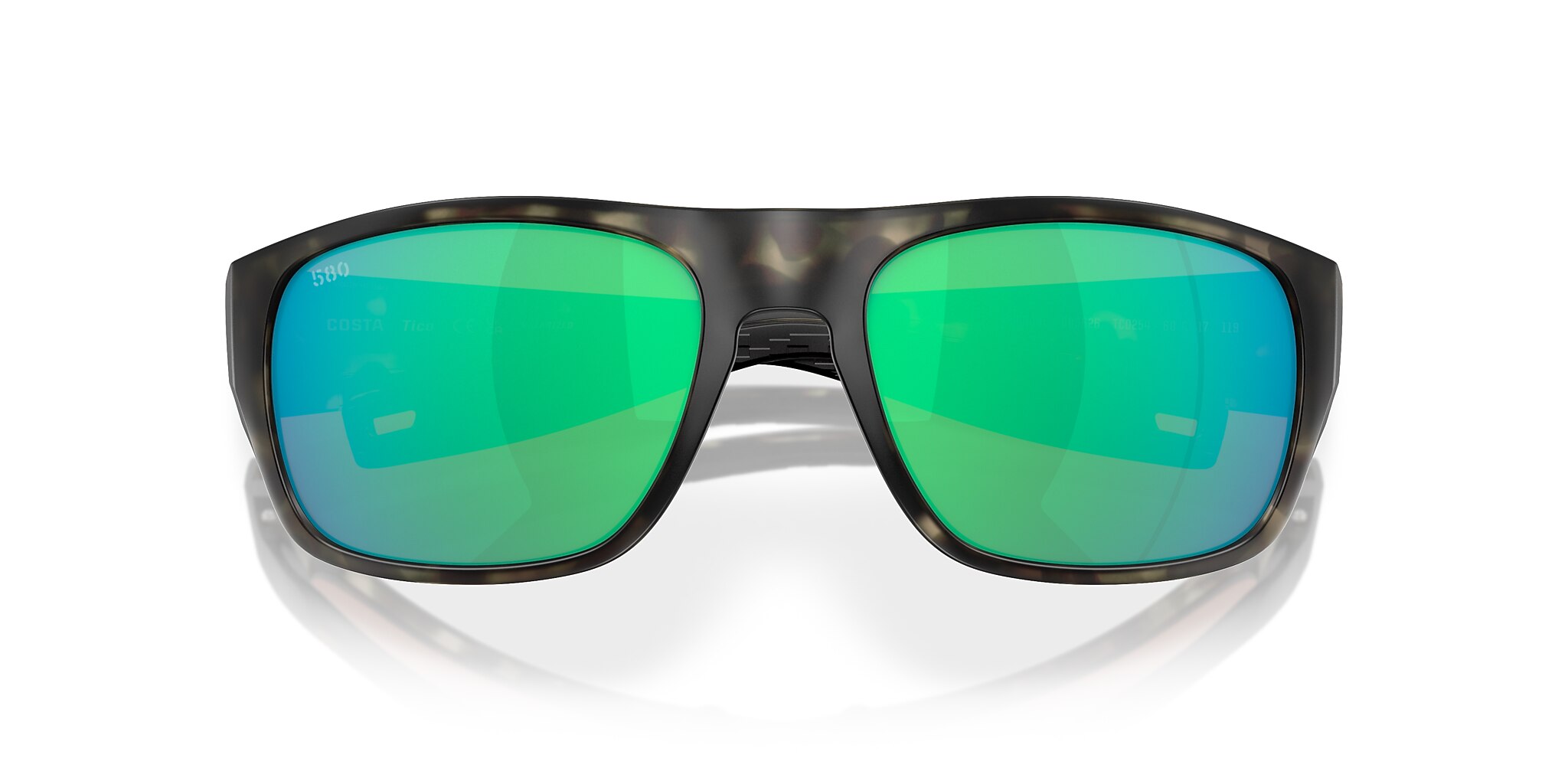 Costa Tico XL (60-17) with Green Mirror lenses and Matte Wetlands