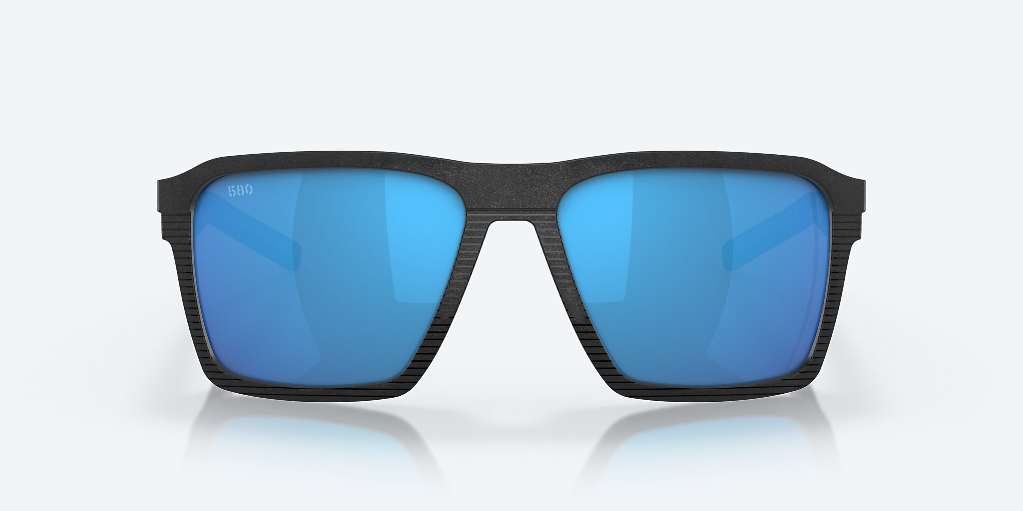 Sunglasses Costa Antille L (58-17) with Blue Mirror lens and Net Black frame Image 2 of 8