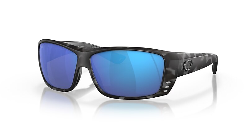 Costa Ocearch® Cat Cay M (61-10) with Blue Mirror lenses and Tiger