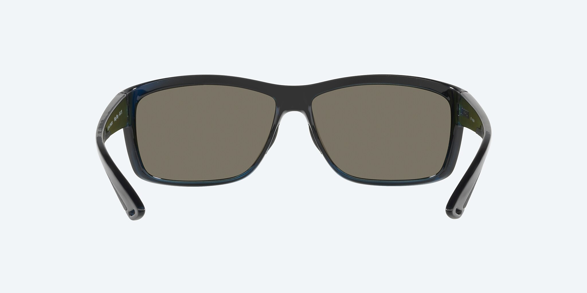 Sunglasses Costa Mag Bay XL (63-13) with Blue Mirror lens and Shiny Black frame Image 4 of 4