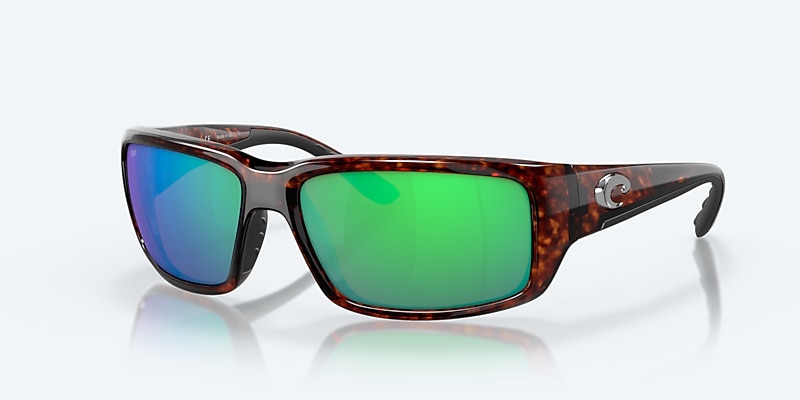 Sunglasses Costa Fantail M (59-14) with Green Mirror lens and Tortoise frame Image 1 of 7