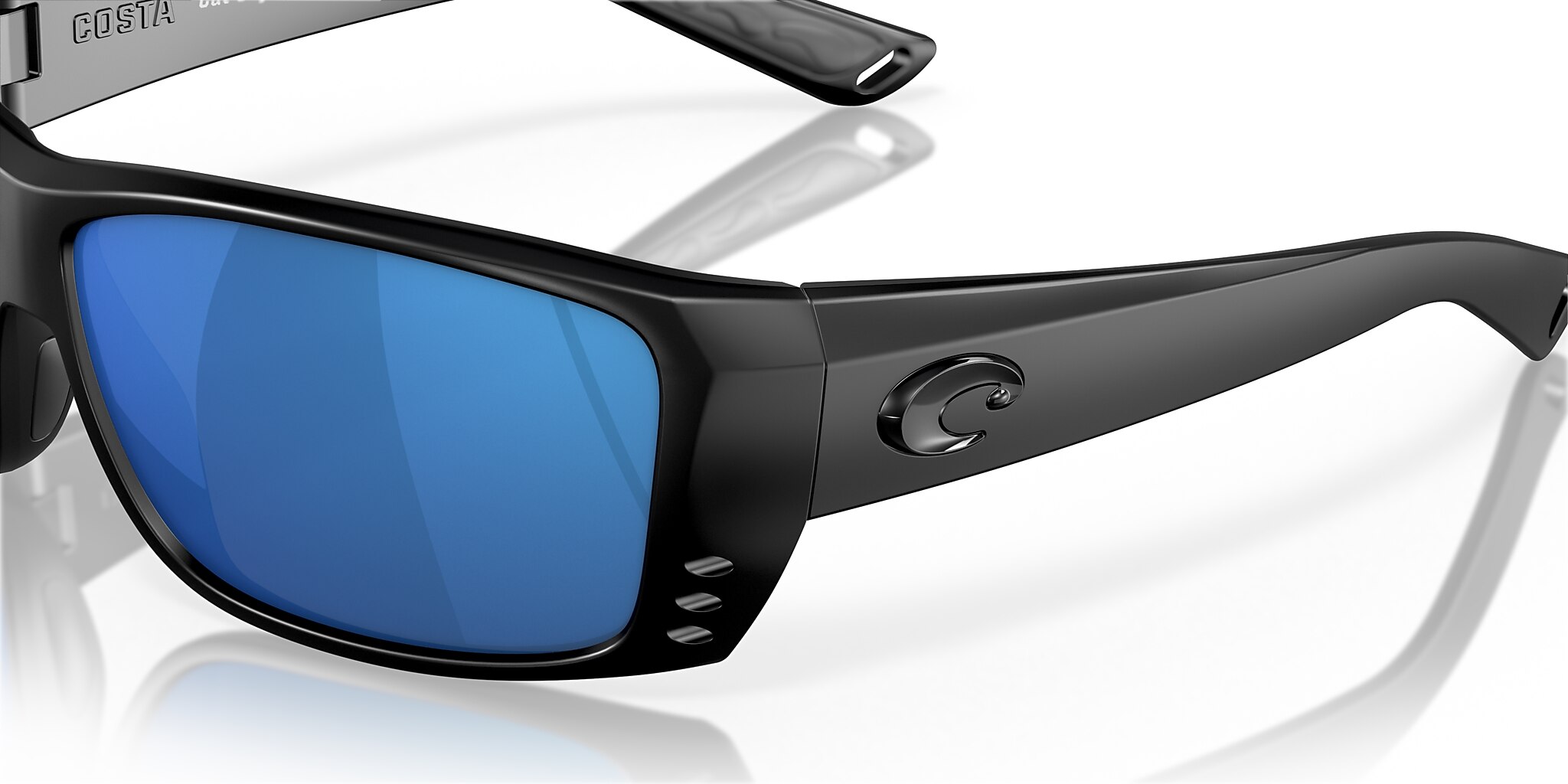 Costa Cat Cay M (61-10) with Blue Mirror lenses and Blackout frame