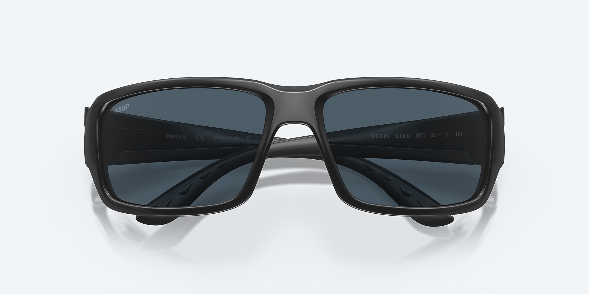 Sunglasses Costa Fantail M (59-14) with Gray lens and Blackout frame Image 5 of 7