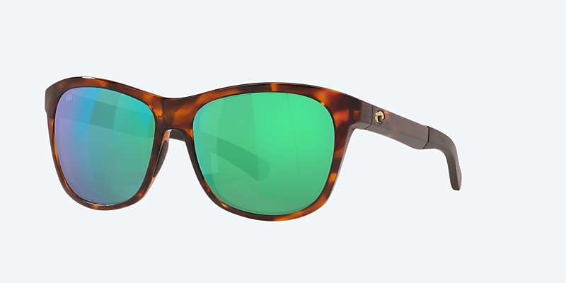 Sunglasses Costa Vela XL (56-15) with Green Mirror lens and Tortoise frame Image 1 of 4