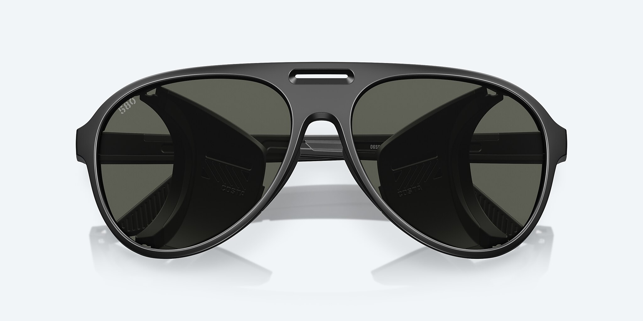 Sunglasses Costa Grand Catalina XL (59-15) with Gray lens and Matte Black frame Image 5 of 7