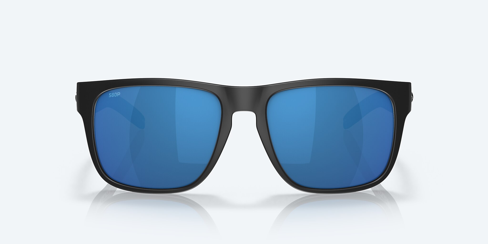 Sunglasses Costa Spearo XXL (56-17) with Blue Mirror lens and Blackout frame Image 2 of 7